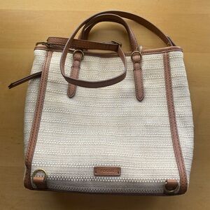 Fossil Camilla convertible back pack and shoulder strap purse